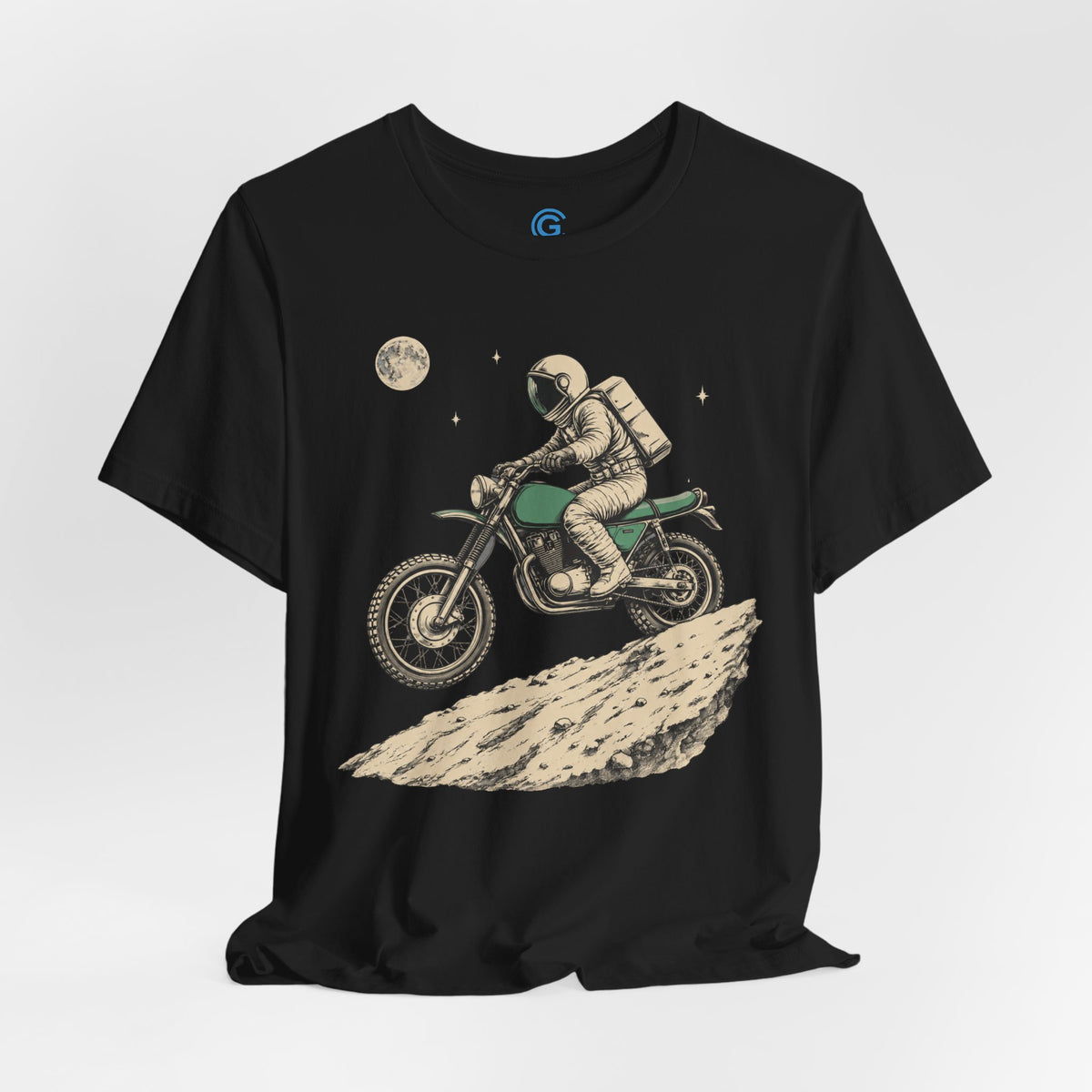 Rising Lunar Scrambler — Premium Graphic Tee