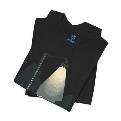 Teal Alley Solitude — Premium Graphic Tee