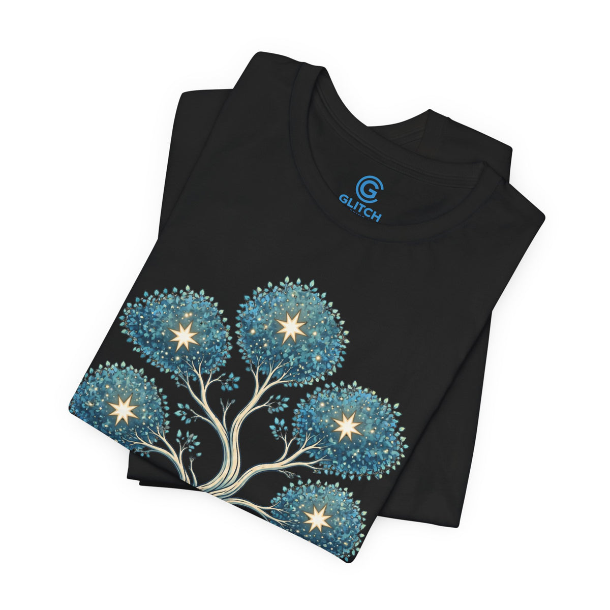 Blue Starlight Reader — Premium Graphic Tee
