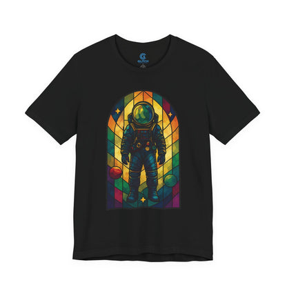 Golden Glass Pilgrim — Premium Graphic Tee