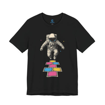 Cosmic Color Hopscotch — Premium Graphic Tee