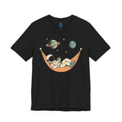 Peach Cosmic Hammock — Premium Graphic Tee