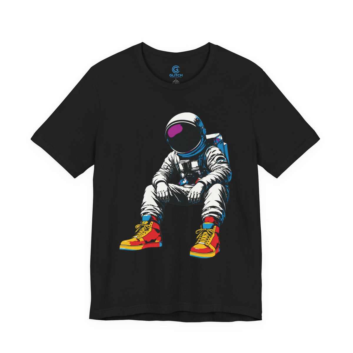 Sneakers in Orbit — Premium Graphic Tee
