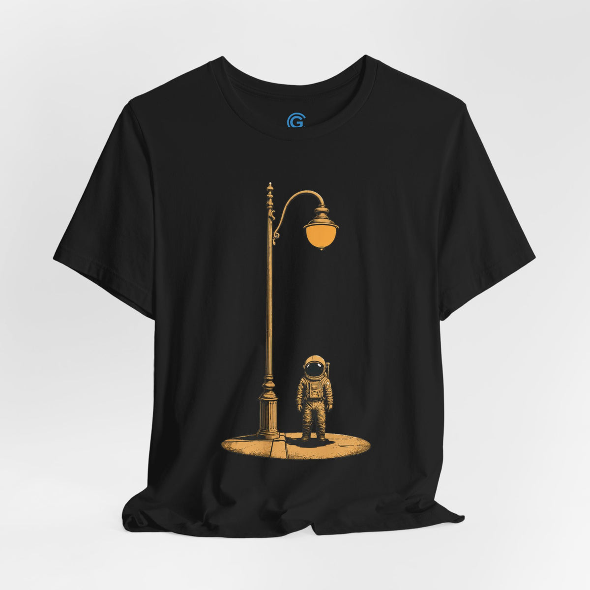 Amber Lamp Solitude — Premium Graphic Tee