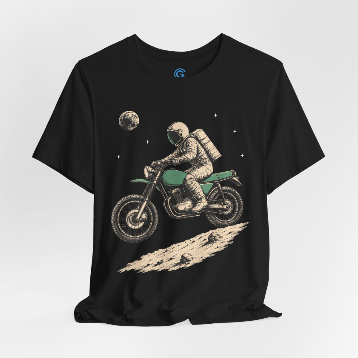Mint Lunar Scrambler — Premium Graphic Tee