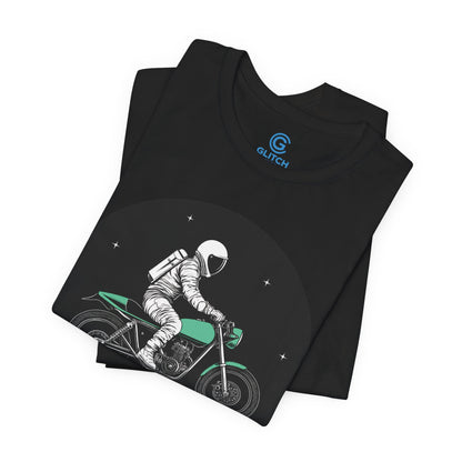 Mint Moon Cafe Racer — Premium Graphic Tee