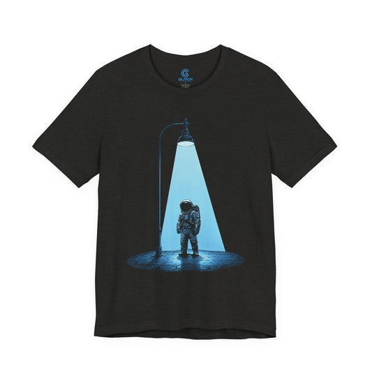 Blue Hour Streetlamp — Premium Graphic Tee