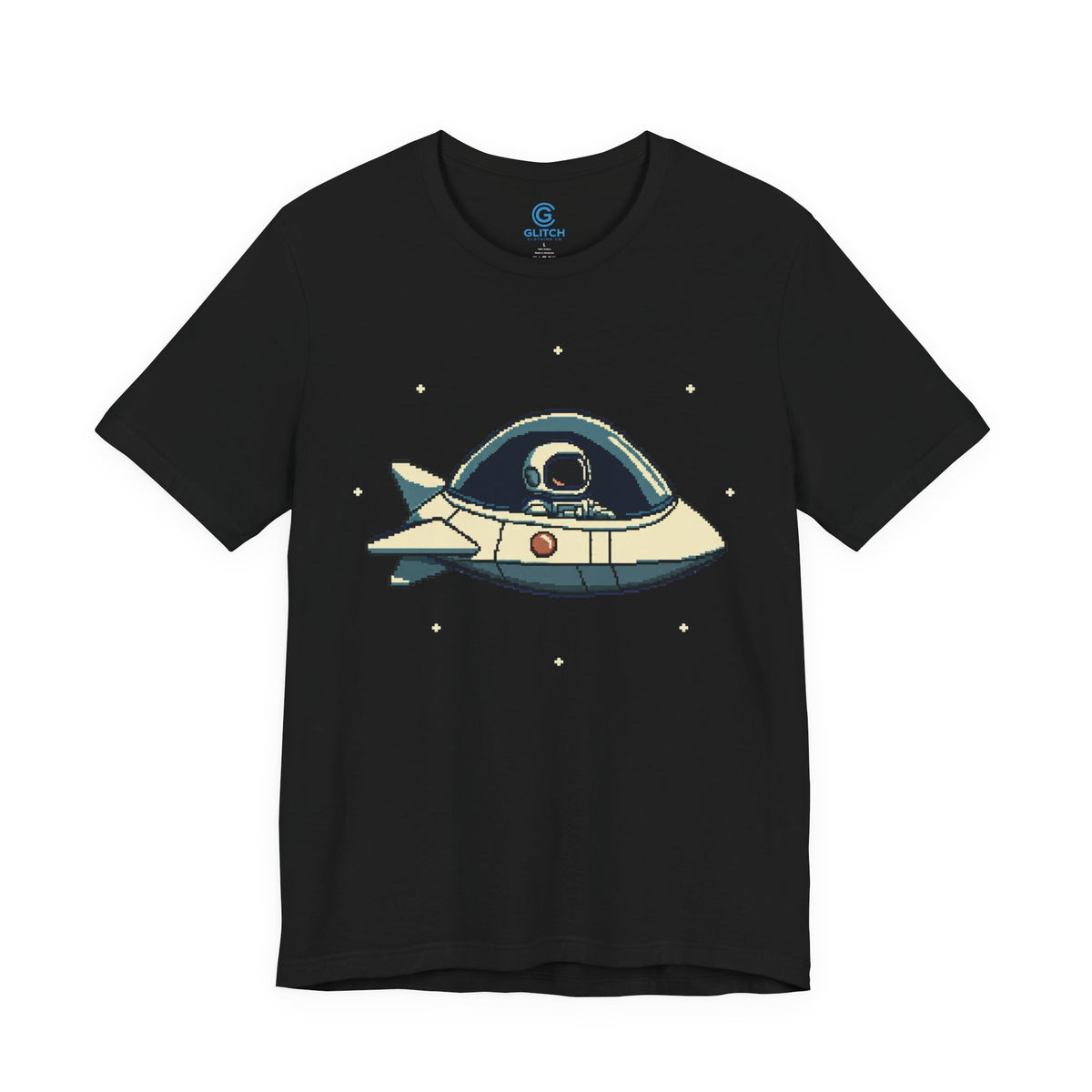 Pixel Starfaring Capsule — Premium Graphic Tee