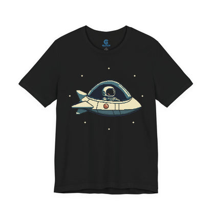 Pixel Starfaring Capsule — Premium Graphic Tee