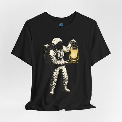 Raised Lantern Search — Premium Graphic Tee