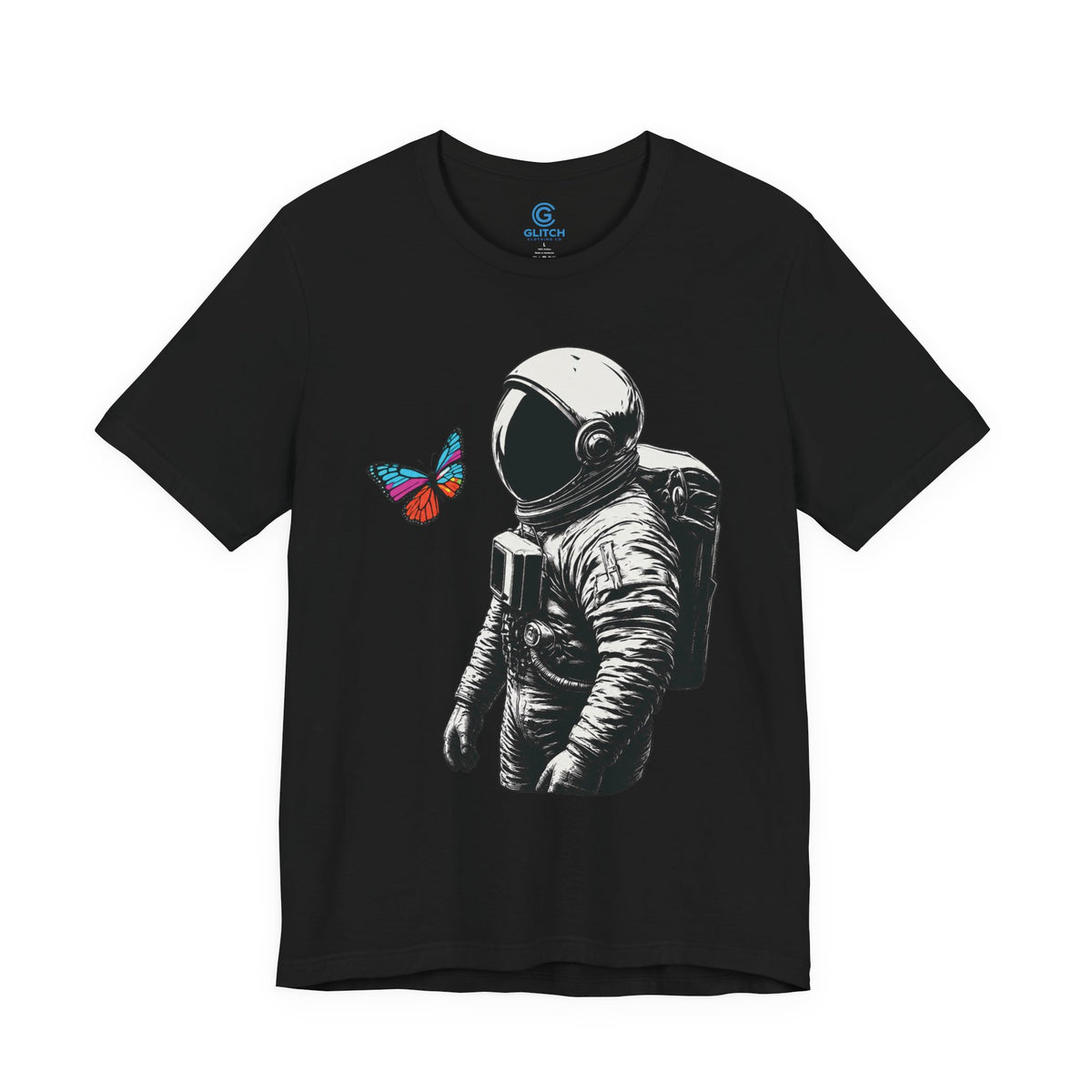 Butterfly Visor Encounter — Premium Graphic Tee