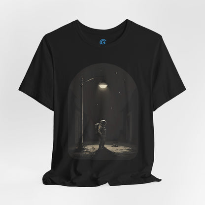 Silent Lunar Alley — Premium Graphic Tee