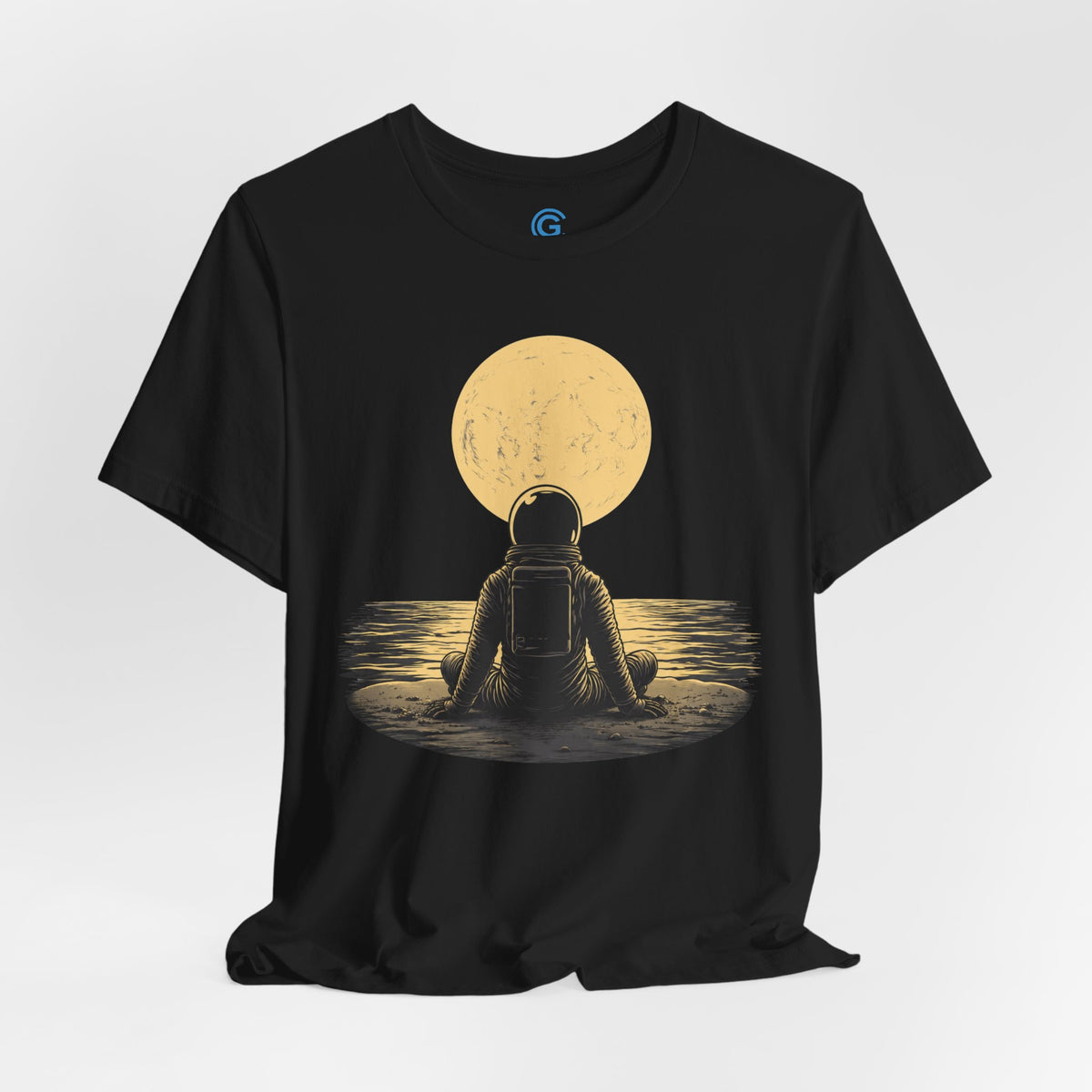 Golden Moon Meditation — Premium Graphic Tee