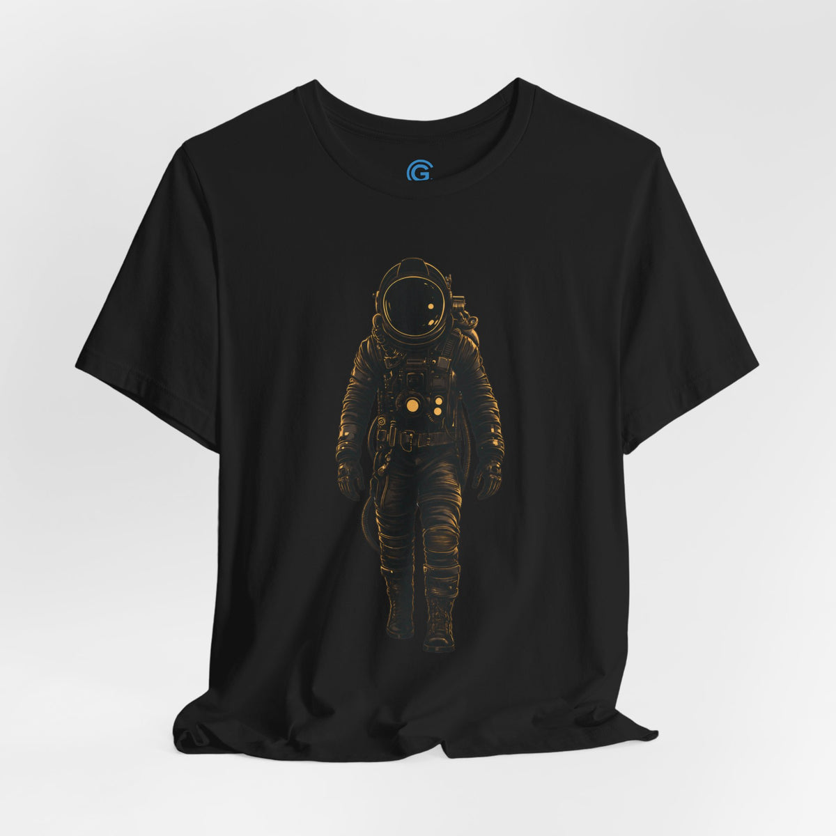 Gold Rim Noir Walker — Premium Graphic Tee