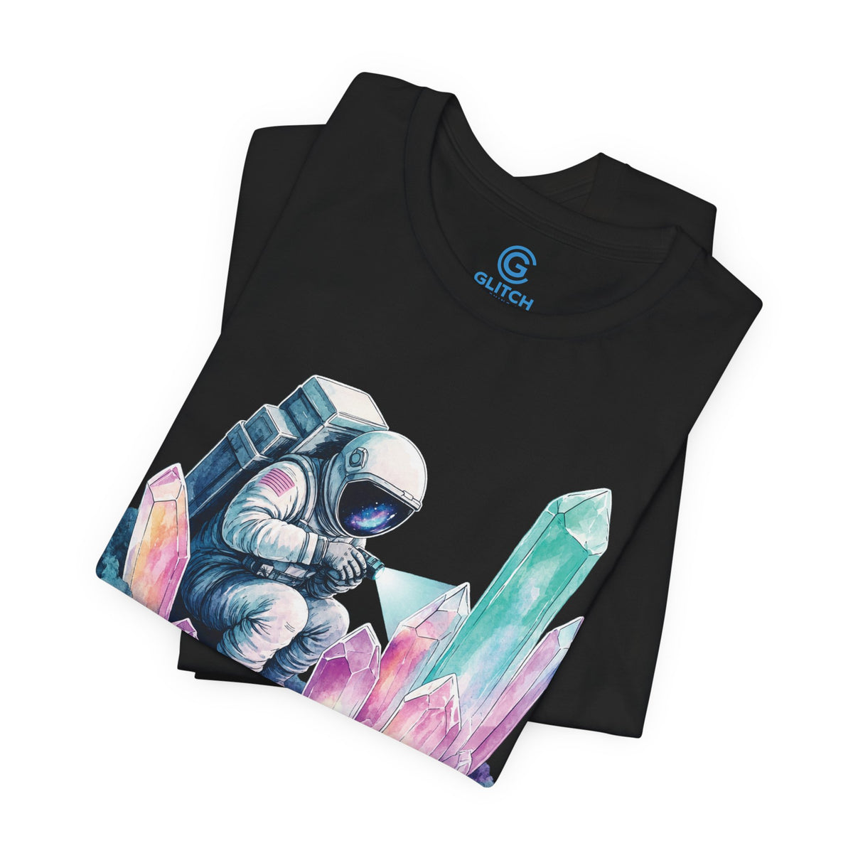 Pastel Crystal Inspection — Premium Graphic Tee