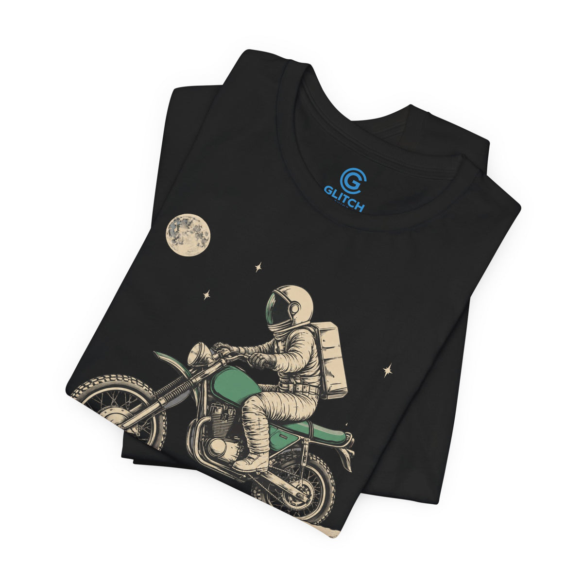 Rising Lunar Scrambler — Premium Graphic Tee