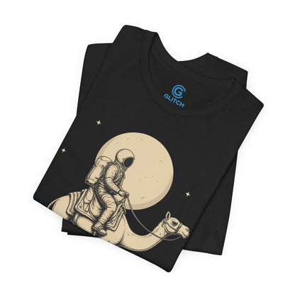 Moonlit Camel Journey — Premium Graphic Tee