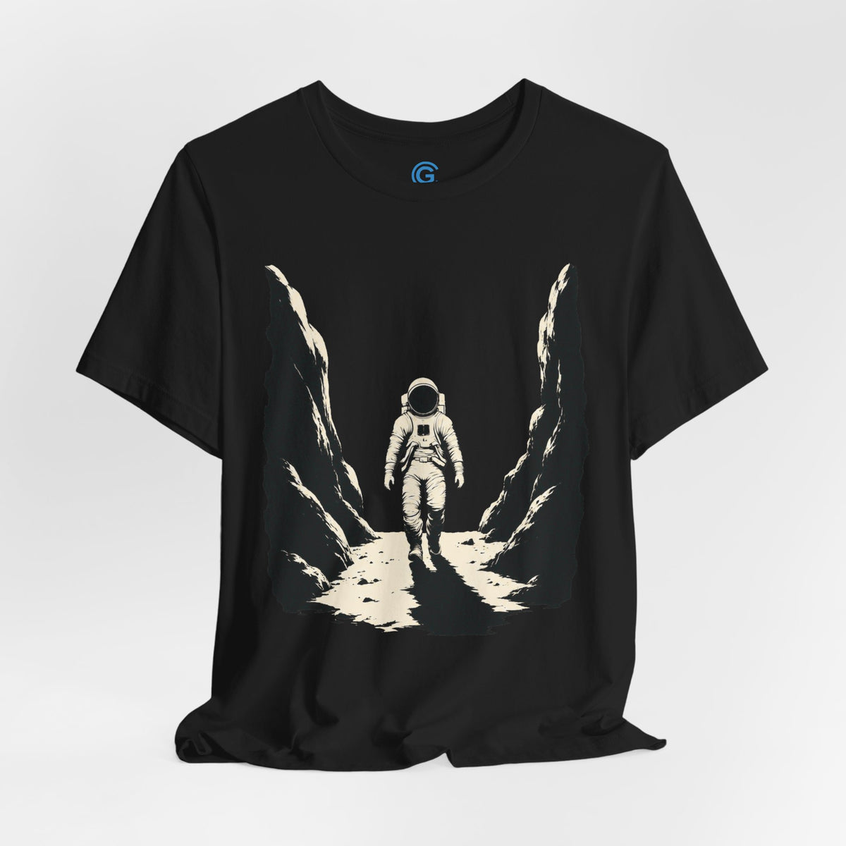 Noir Canyon Walker — Premium Graphic Tee