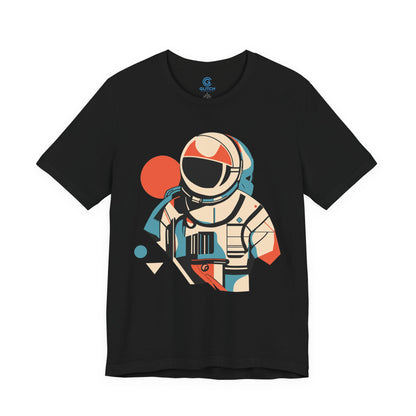 Cubist Coral Orbit — Premium Graphic Tee